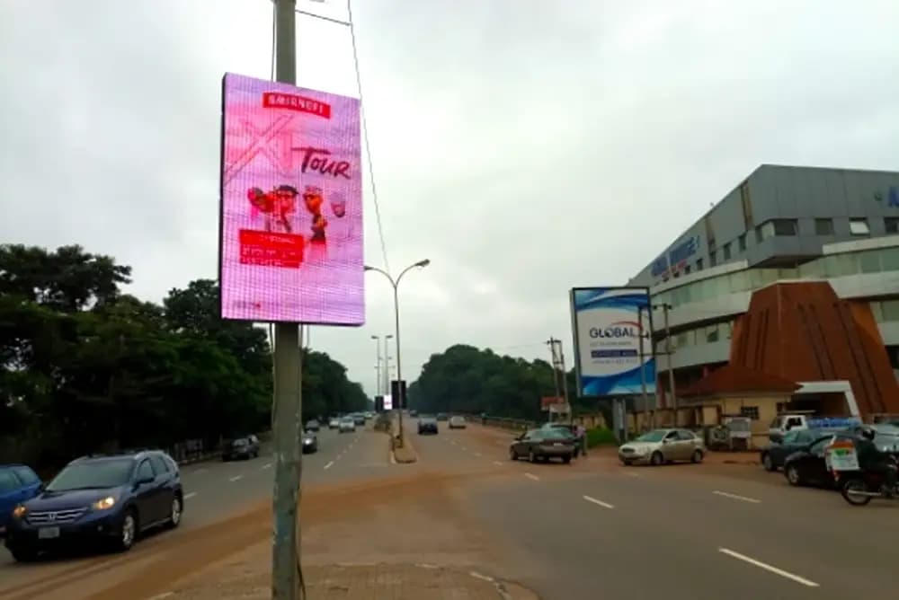 Lamp Post Advertising Agency in Nigeria